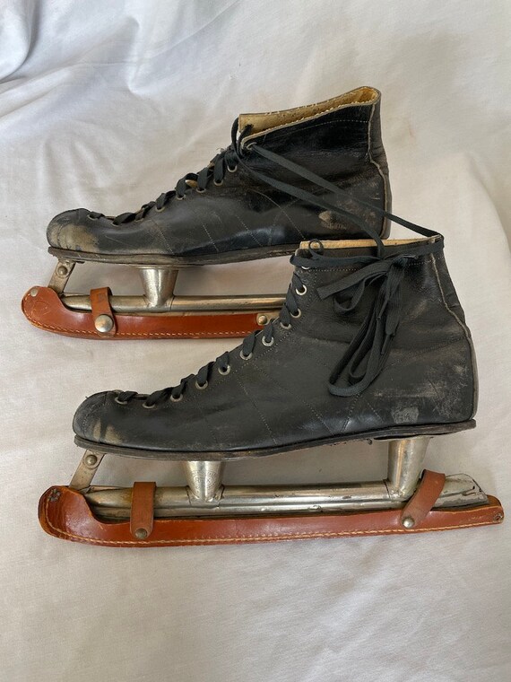 Old Canadian Starr Mfg Ice Skates Size 11 Etsy Canada
