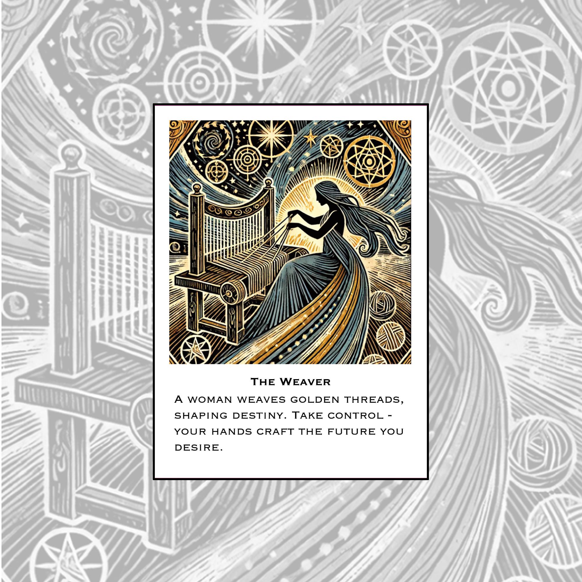 The Weaver Tarot - Etsy