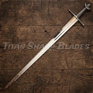 Hand Forged High Carbon Steel Medieval sword | Longsword