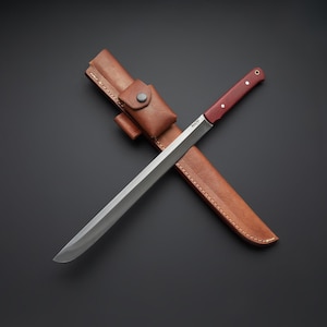 Handmade Lightweight Machete – Outdoor Camping Knife | Forged Steel Blade | Gift for Him | Bushcraft Tool | Father&#39;s Day Gift