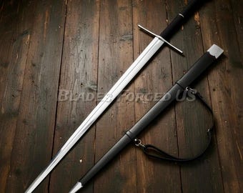 Hand-Forged  5160 High Carbon Steel Medieval Knights Long Sword| Longsword