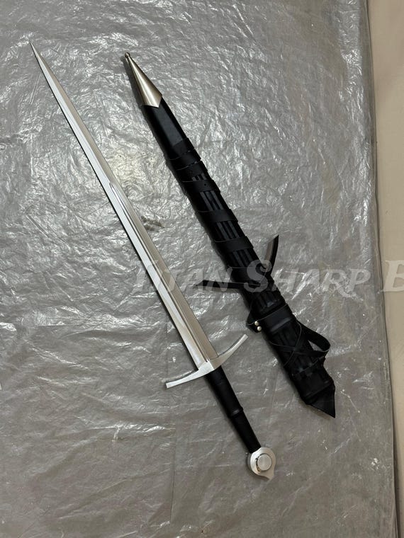 Hand Forged 5160 High Carbon Steel Medieval Knight Sword | Best Christmas Gift