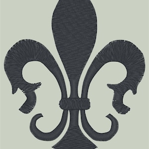 Fleur de Lis3 Machine Embroidery Design