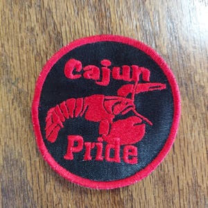 Cajun Pride Embroidered Patch