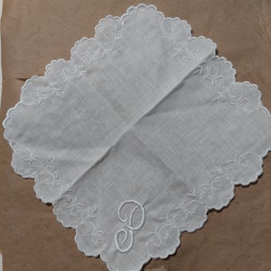 Delicate Embroidered Handkerchief