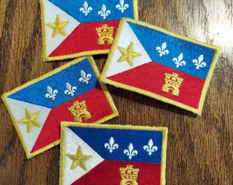 Cajun Flag Embroidered Patch