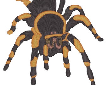 Tarantula Embroidery Machine Design