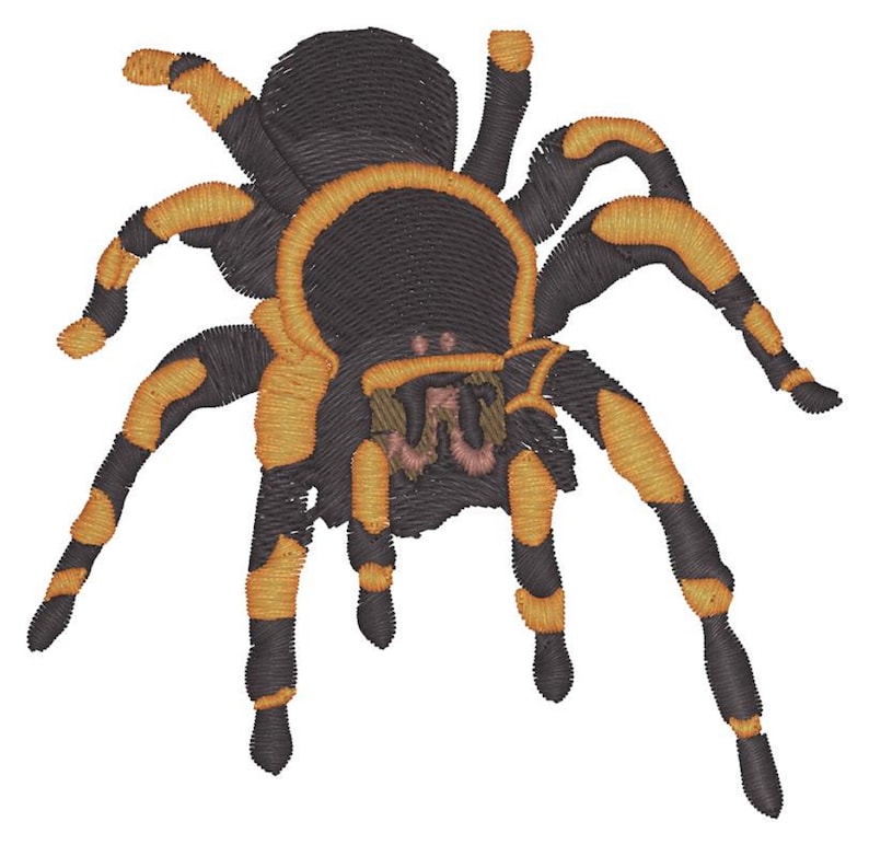 Tarantula Embroidery Machine Design image 1