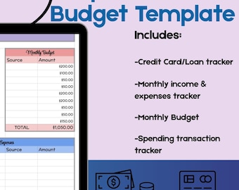 SIMPLE 2026 Budget Template