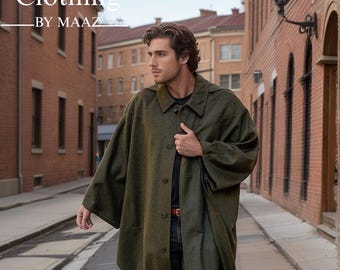 Germany製 Vintage LODEN Coat ローデン　Poncho Kolbenturm Loden Cape – Gorsuch
