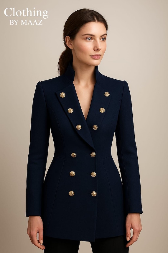 Custom Made Wool coat: Ladies Regency Victorian Outfit