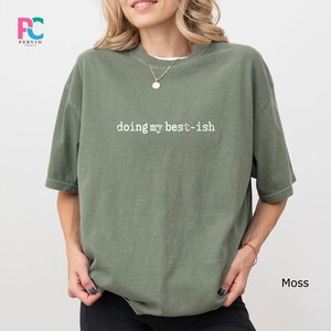 Corporate Humor Coworker Employment Gift, Doing My -Ish Shirt, Sarcastic Office T-shirt For Women image 5