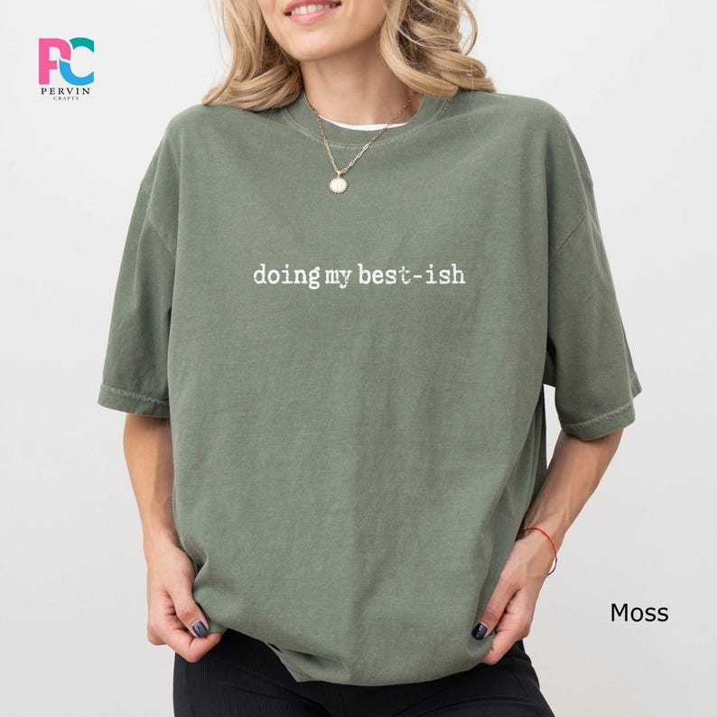 Corporate Humor Coworker Employment Gift, Doing My -Ish Shirt, Sarcastic Office T-shirt For Women image 5