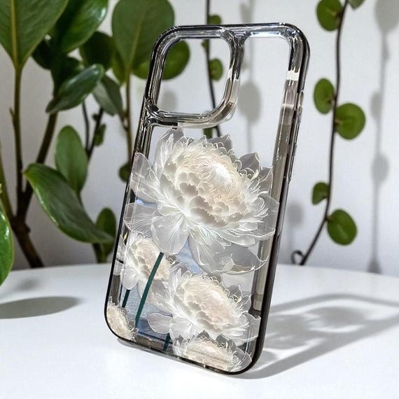 Aesthetic Japanese Floral iPhone Case Anime Phone Case Pro Max Custom iPhone Case for Anime Fans Cute Back to School Gift Halloween