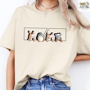Letras de animales para mamá PNG - Linda camiseta de acuarela con animales, regalo divertido para mamá, camiseta para amantes de los animales de guardería, regalo para el Día de la Madre de mi hija e hijo