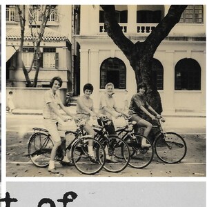 Fotos von Ladies Traveling: 4 DIGITALE Vintage Fotografien im Collage-Format zum Basteln von Papier.