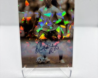 Ronaldinho brazil custom art fan trading card