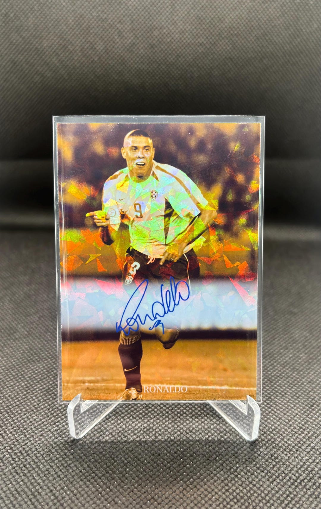 R9 Ronaldo Brazil Custom Art Fan Trading Card - Etsy