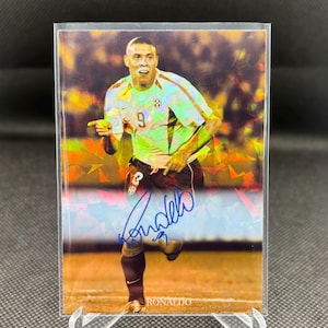 R9 ronaldo brazil custom art fan trading card