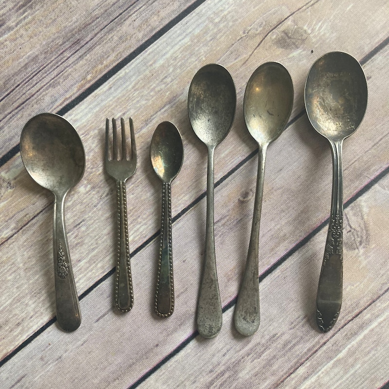 Vintage Baby Spoon Etsy