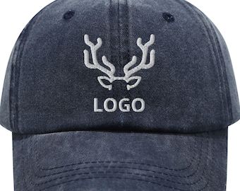 Custom Logo Dad Hat: Personalized Embroidered Cotton Baseball Cap