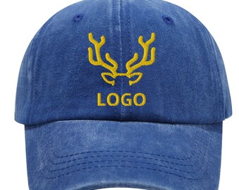 Custom Embroidered Logo Dad Hat: Personalized Cotton Baseball Cap