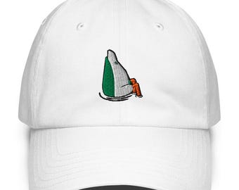 Duck Diving Embroidered Hat – Funny Cotton Baseball Cap, Minimalist Animal Dad Hat, Unisex Adjustable Outdoor Gift