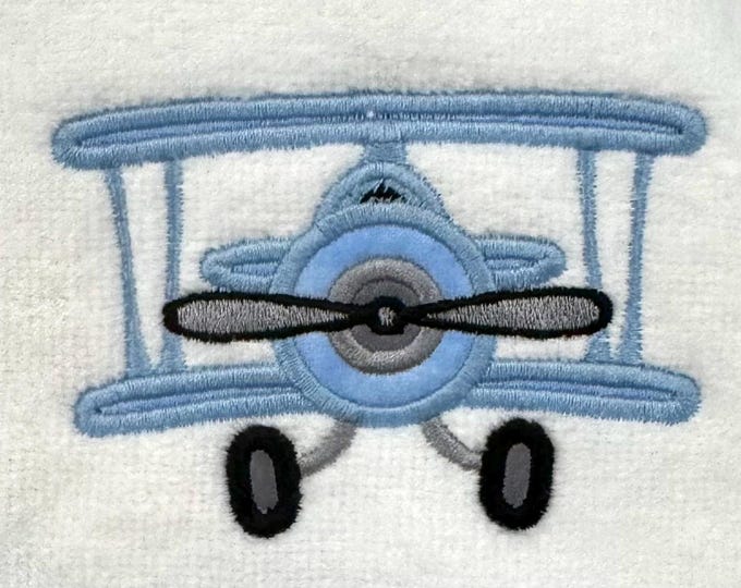 Embroidery Helicopter Simple Embroidery for Aprons, T-Shirts, Pillows, Robes, Etc.