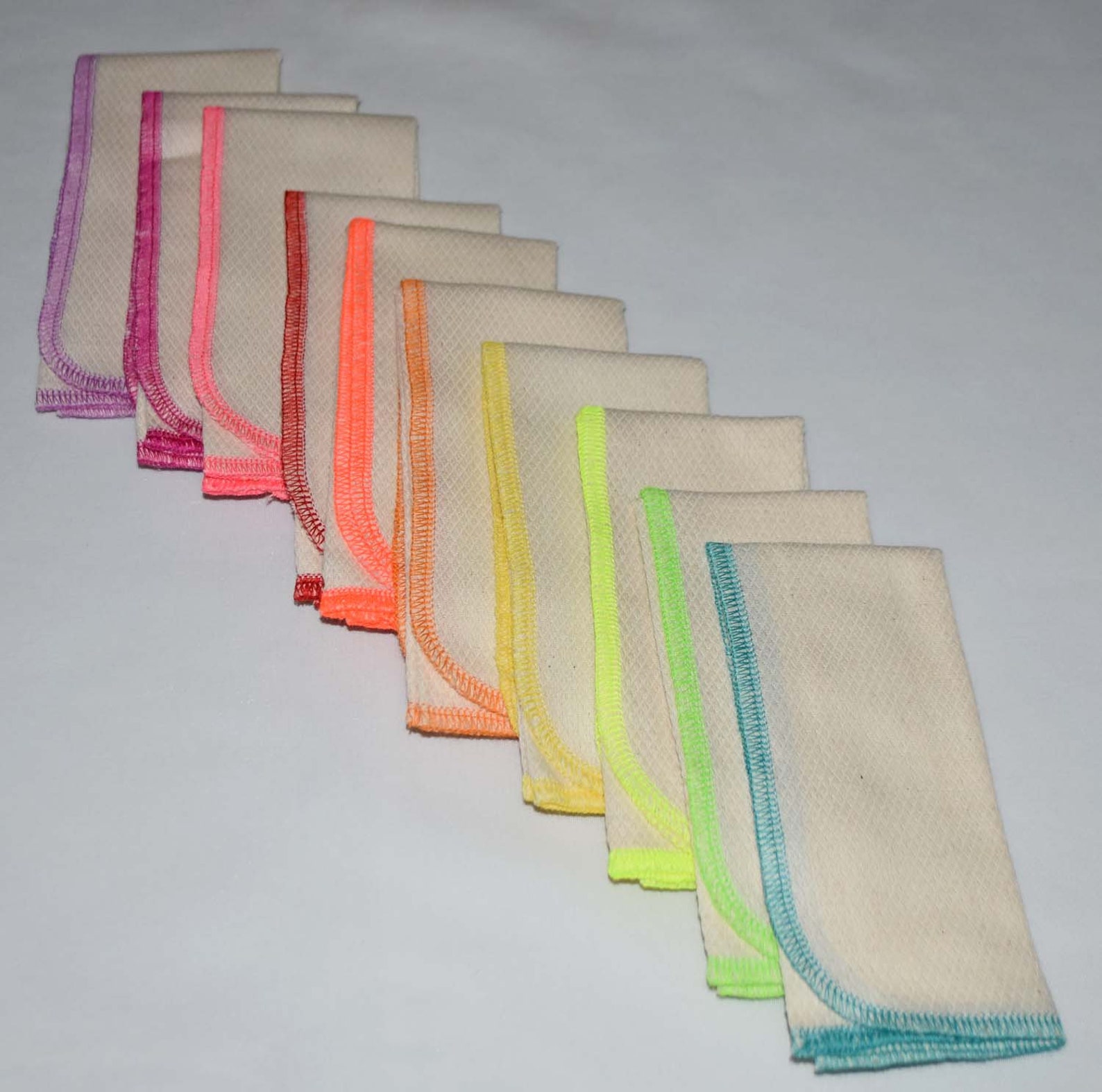 1 Ply Organic Cotton Paperless Towels 14x14 Inches Organic Etsy