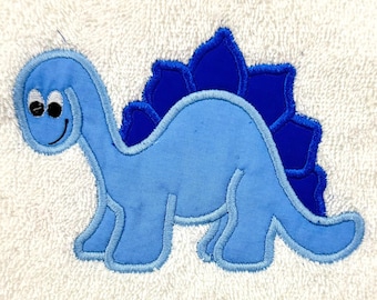 Embroidery Dinosaur Simple Embroidery for Aprons, T-Shirts, Pillows, Robes, Etc.