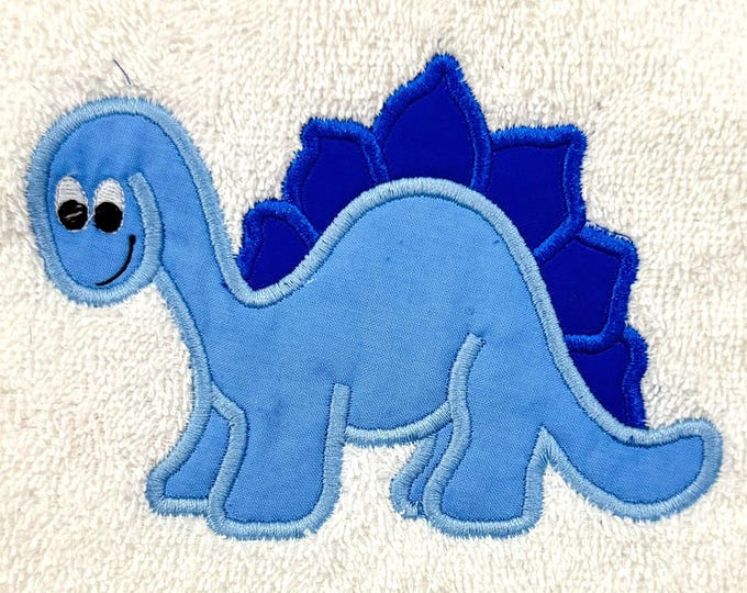 Embroidery Dinosaur Simple Embroidery for Aprons, T-Shirts, Pillows, Robes, Etc.