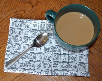 Mug Rugs 7x10 Inches 100% Cotton with cotton batting in the middle · Handmade in the USA!