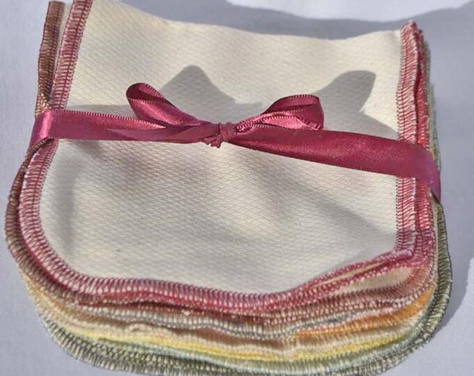 SECONDS  6x12 inches 2PLY UNBLEACHED Half Sheet Paperless Towels, Napkins or Washcloths, Pack of 10 - Great Bargain - Size 6x12 inches