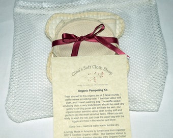 Organic Pampering Facial Cleansing Kit · Handmade in the USA!