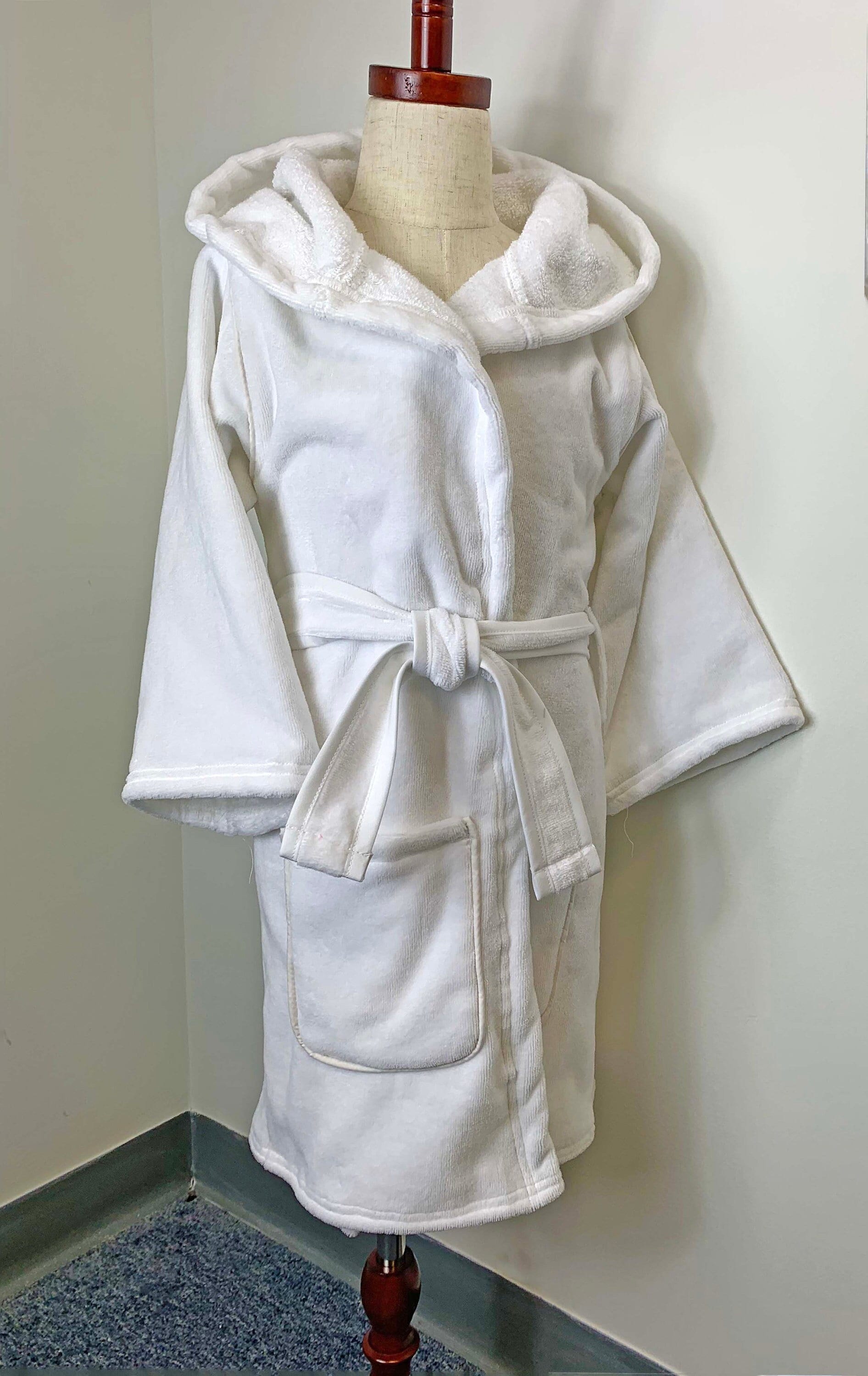 Velour Hooded Robe -  Canada