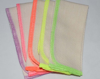 Try It Set of 5 PaperLess Towels -- Organic Birdseye Fabric