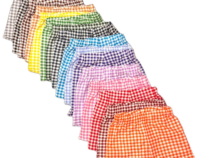 Children's Plaid Shorts - Boy's and Girls - Perfect for school, playing, and everything in between