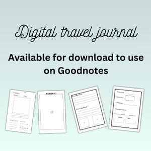 Digital Travel Journal