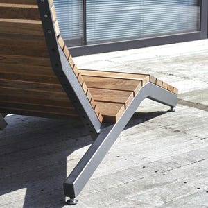 Tumbona de diseño DIY / Proyecto de metal / Archivos PDF y de corte
