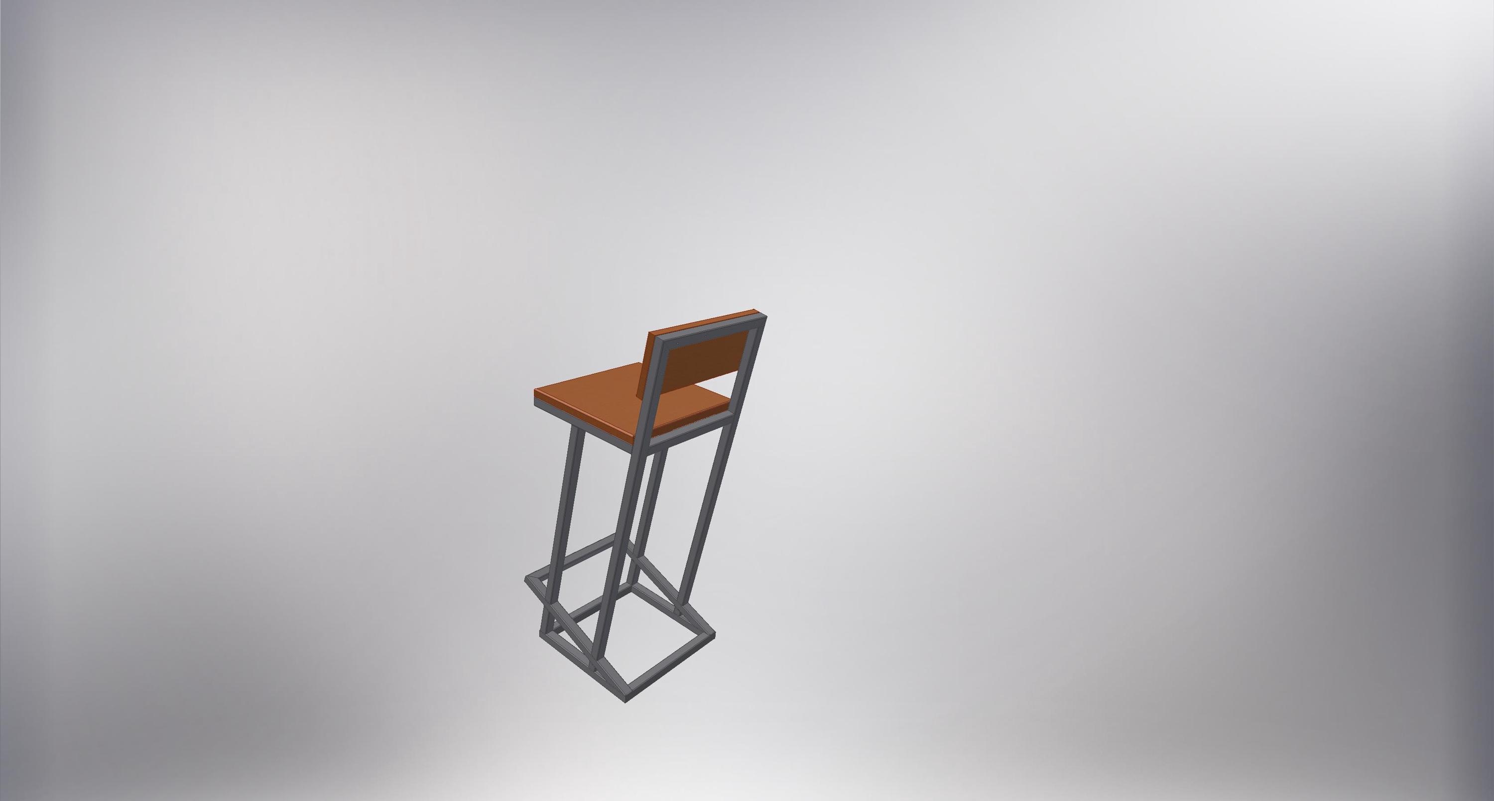 DIY Bar Stool | Metal Project | PDF and Cutting Files - Etsy