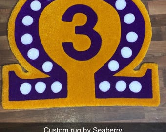 Alfombra tufting personalizada Omega (hecha a pedido)