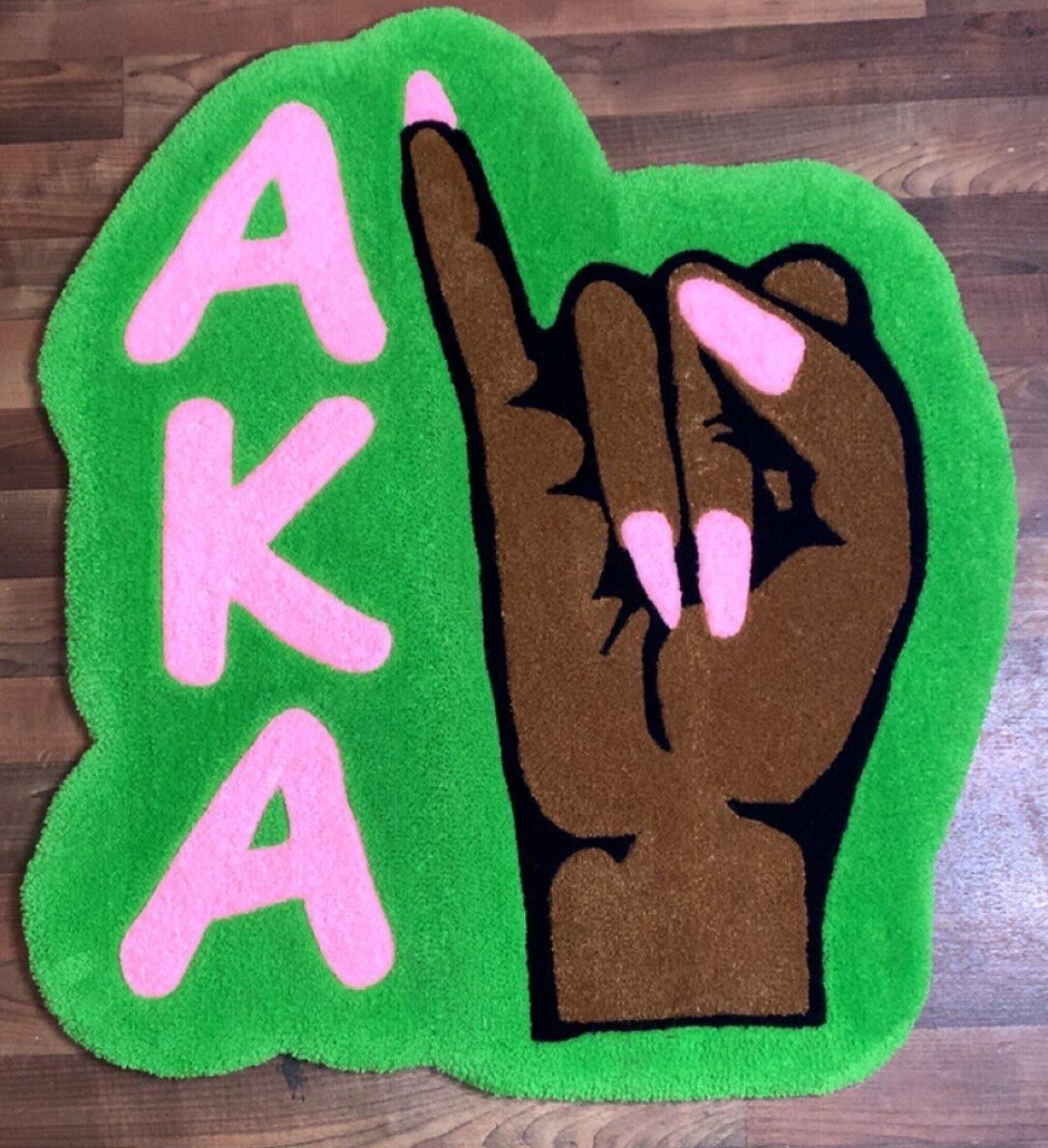 AKA Pinky Custom Tufted Rug (made to Order) - Etsy