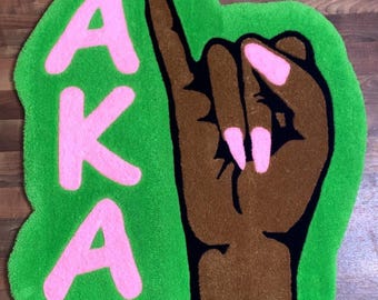 Alfombra personalizada Pinky (hecha por encargo)