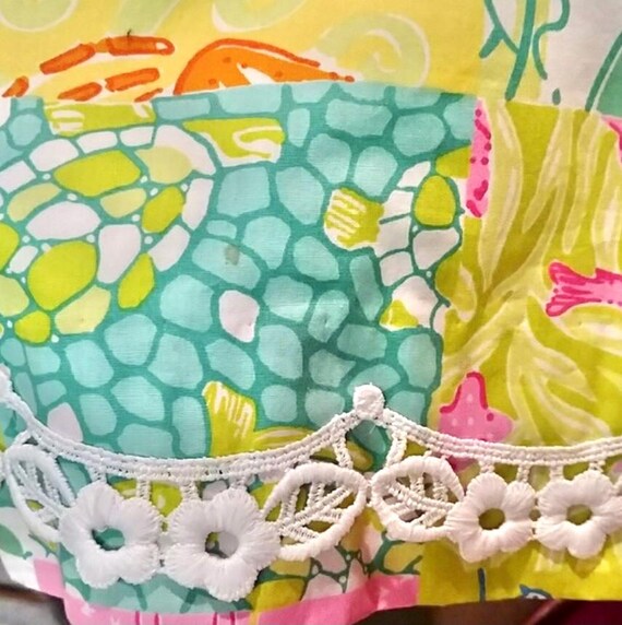 Lilly Pulitzer Multicolor Patch Spaghetti Strap S… - image 5