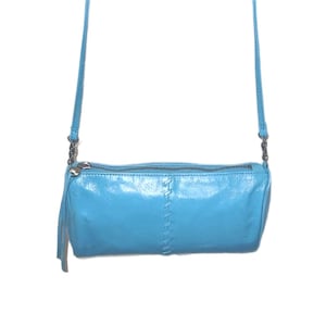 Hobo International Aqua Blue Vintage Hyde Leather crossbody Shoulder Bag