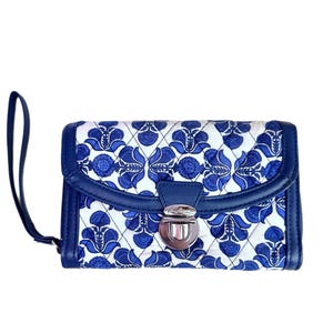 Vera Bradley Ultimate Turn Lock Floral Wristlet, Vera Bradley Push Lock Wristlet