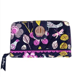 Vera Bradley Turn Lock Floral Wristlet, Vera Bradley Push Lock Wristlet