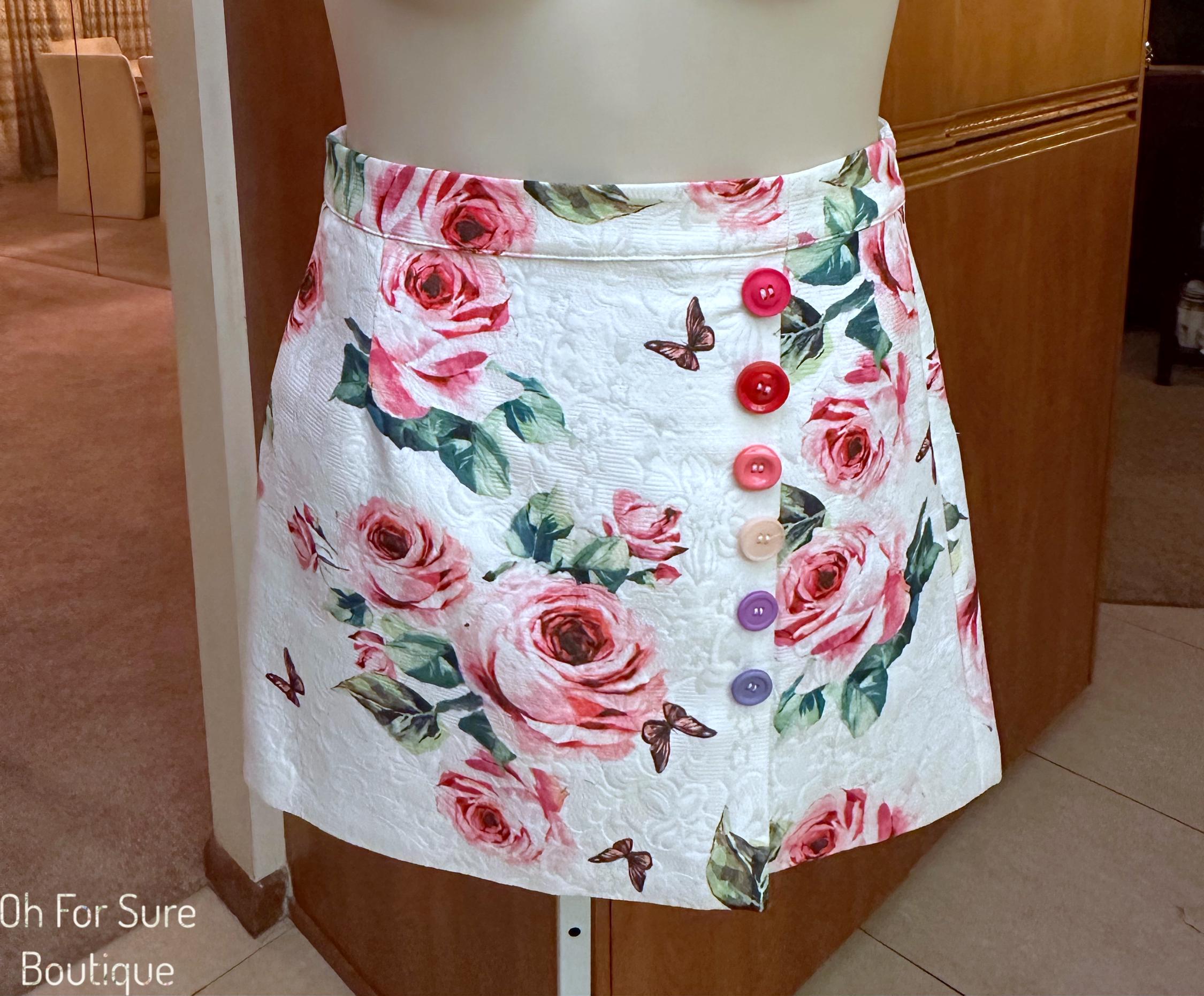 【関税＆送料込み】Dolce & Gabbana Dg Skirt All Over Long ruffled skirt in floral-print cotton in Print for Women