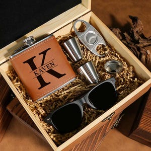 Sunglasses in Custom Groomsmen Gift,Groomsmen Proposal Gift, Flask Gift Set,Personalization Groomsmen Gift, Mens Cigar Cutter,Best Man Gifts