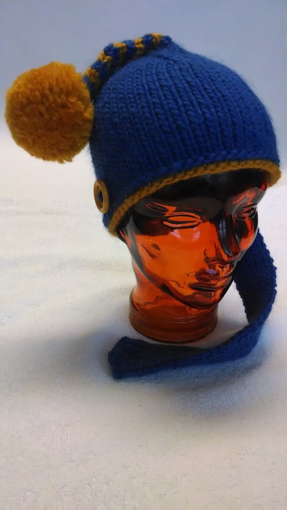 Julian's Hand Knit Aviator-style Hat - Etsy